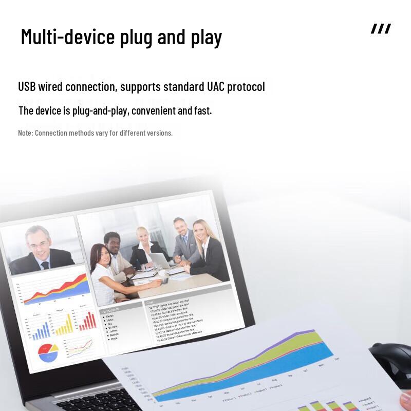 Hikvision 4MP HD USB Conference Camera CN plug (adapter included)