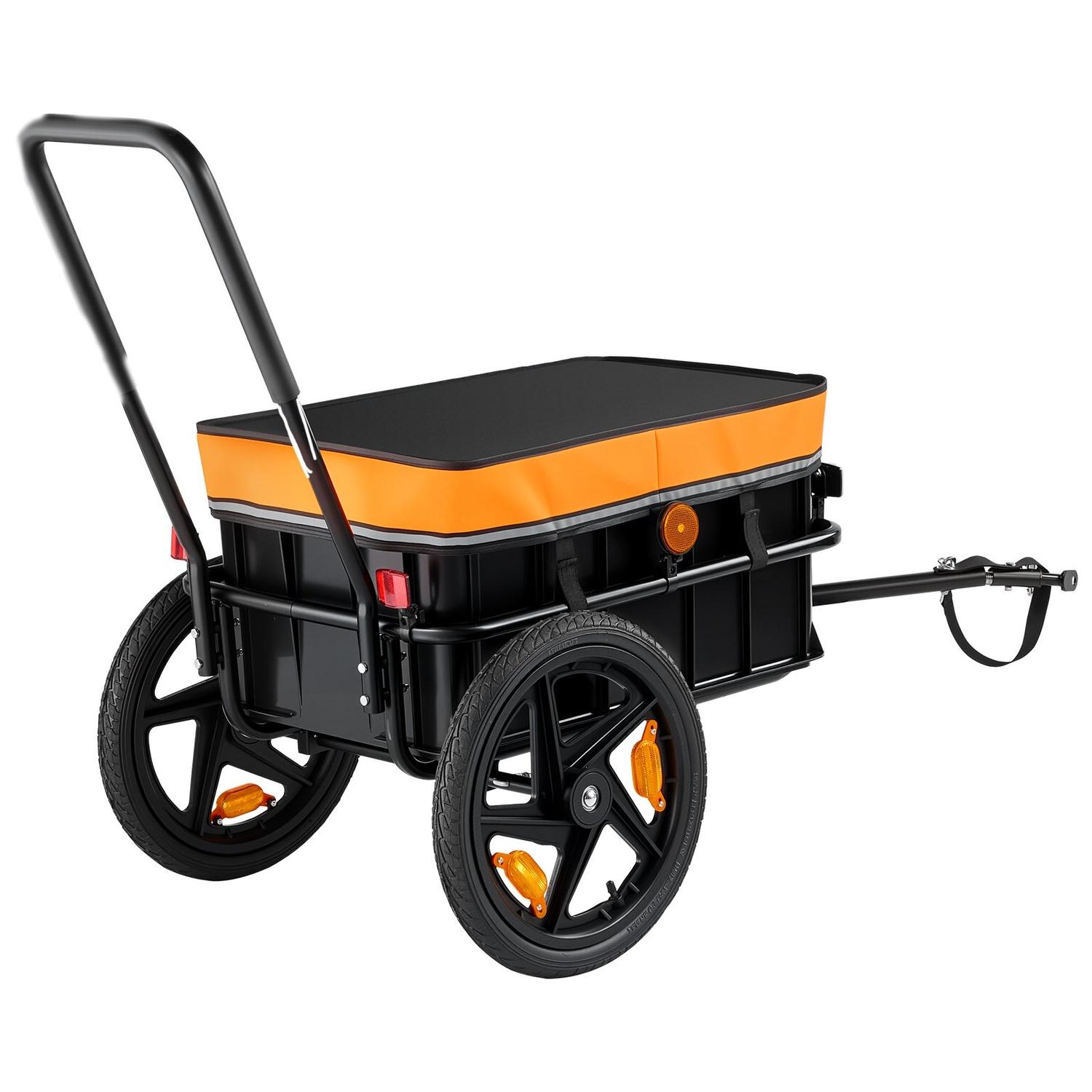 Bike Cargo Trailer 45 kg 2-in-1