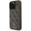 Guess Hc Pu 4G Small 4G And Classic Case For iPhone 16 Pro Magsafe Brown
