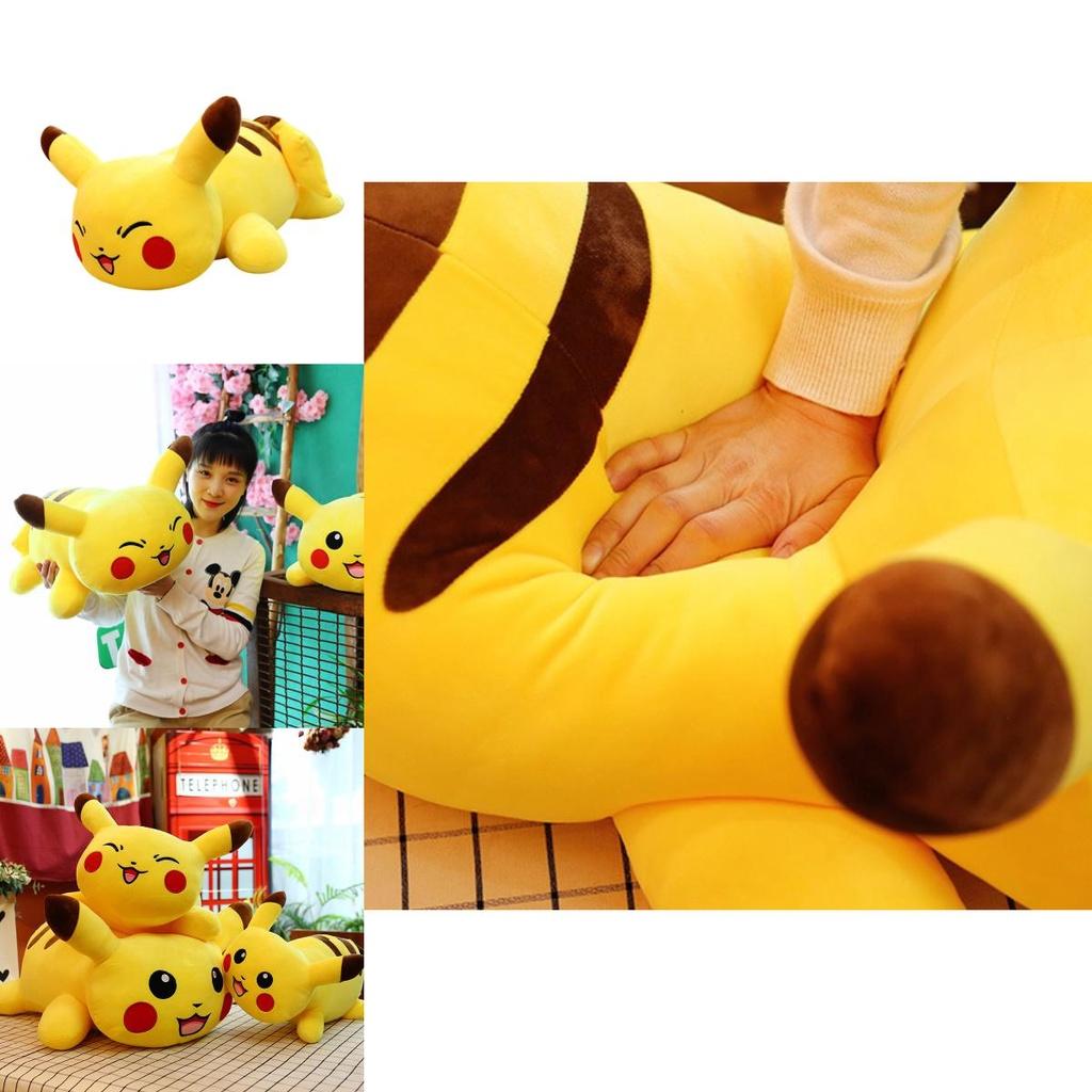 Peluche Pikachu Extra Morbido Cristallo Ultra Morbido Giocattolo Perfetto dei Cartoni Animati