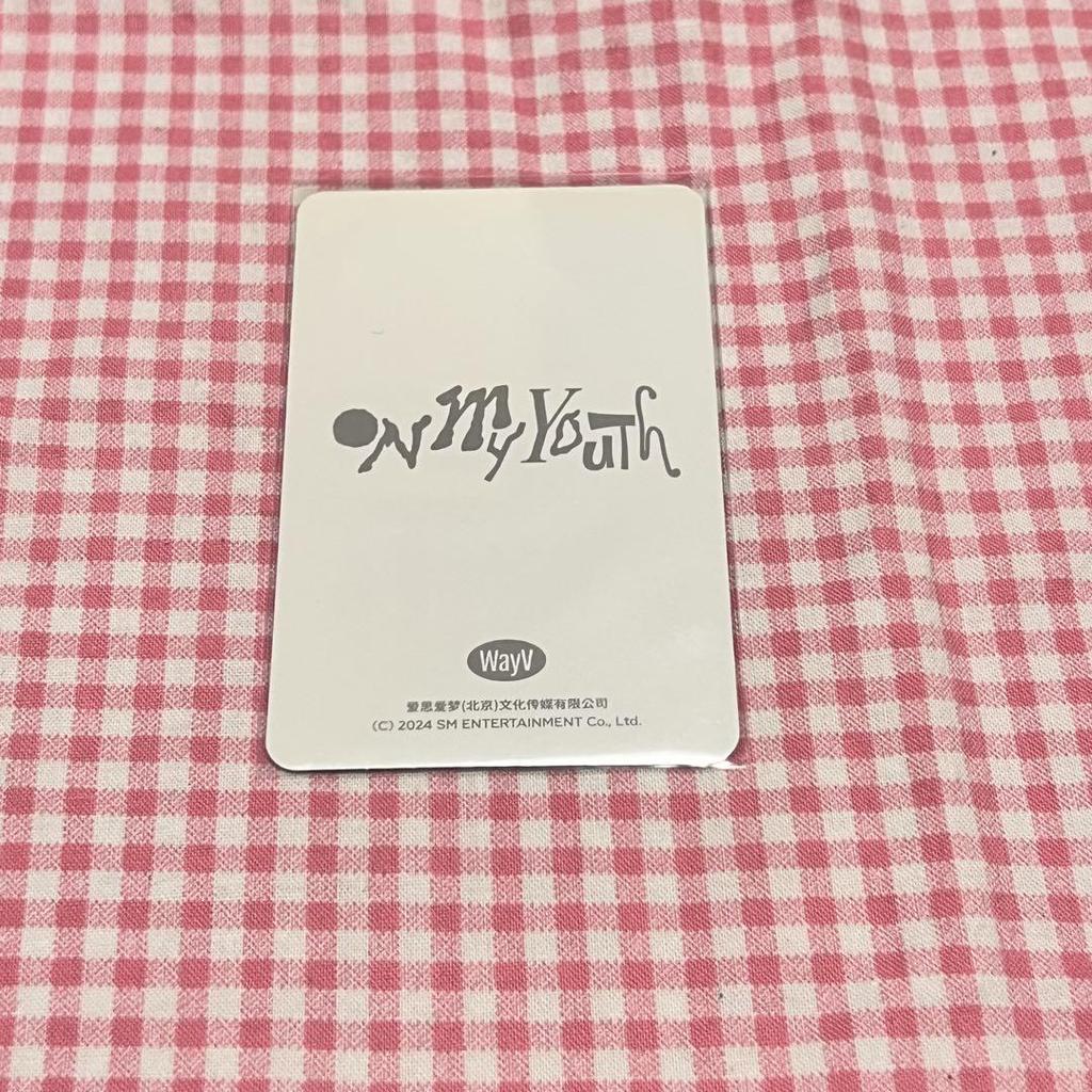 [USED] WayV On My Youth MD crossbag trading card