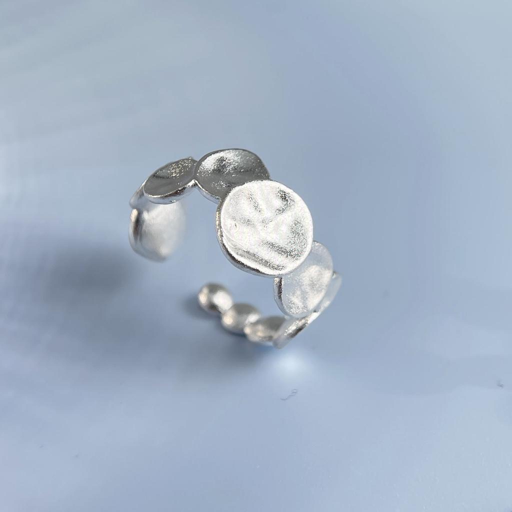925 Sterling Silver Rings for Women Couple Minimalist Handmade Simple Shinning Bow Shape Ring Fine Jewelry Gift Prevent Allergy