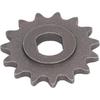 25H 15T Steel Sprocket with H Hole Design, Replacement for MY1020 MY1016 MY1018 Motor, Optimal Power Transmission