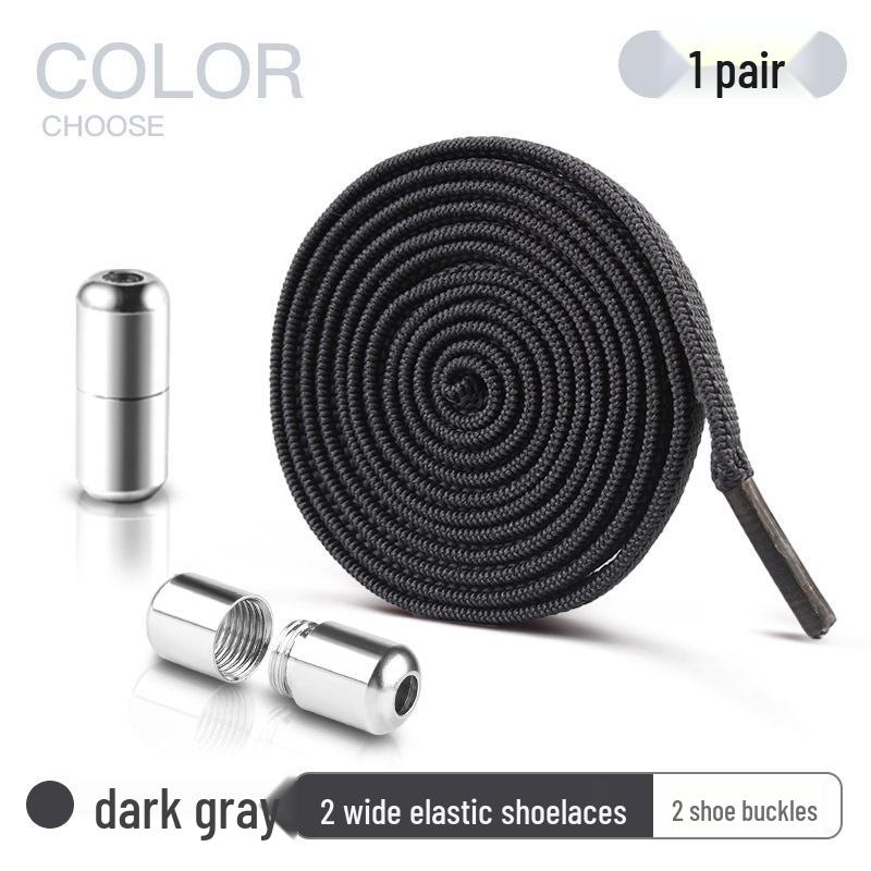 Elastic No-Tie Shoelace Buckle for Men, Women, and Kids