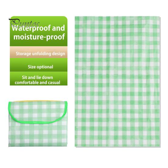 Picnic Mat Waterproof Moisture Proof Easy To Clean Portable Nonwoven Fabric Picnic Mat Folding Picnic Blanket