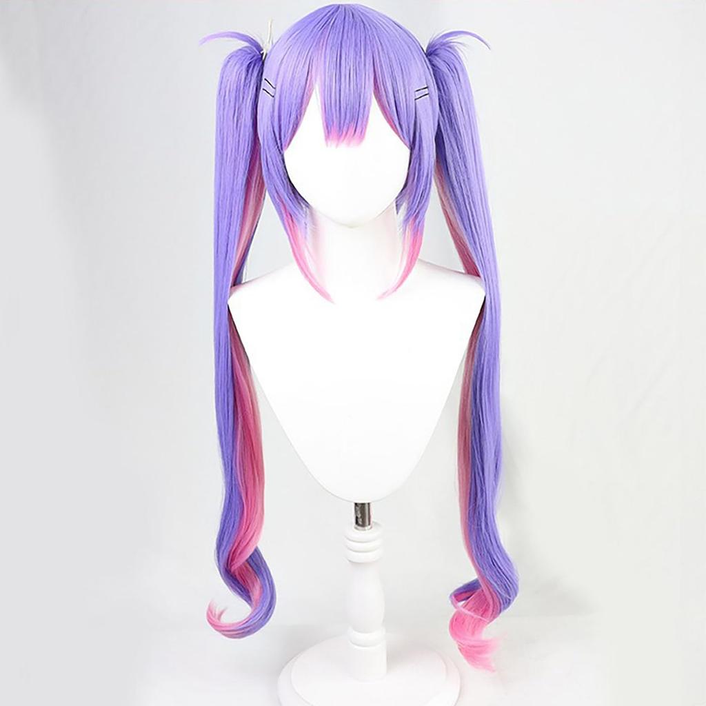 VTuber Hololive Nijisanji Cosplay Halloween Wig [milky time] (Tokoyami Towa)