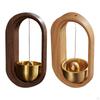 Door Bell Hanging Solid Wood Wear Resisting Adhesive Rustproof Creative Handcrafted Retro for Decor