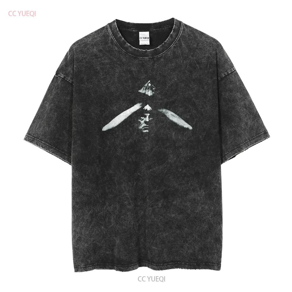 Vintage Y2K Aleister Crowley T Shirt Sz XL Thelema Occult Magick Golden Dawn Long or Short Sleeves Vintage Washed Unisex