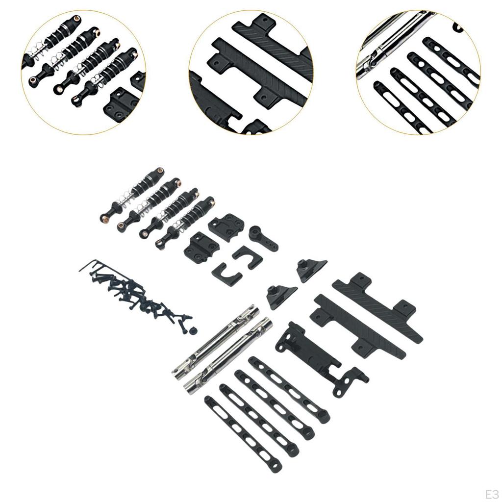 Metal Components for 1/12 Scale RC Car Model