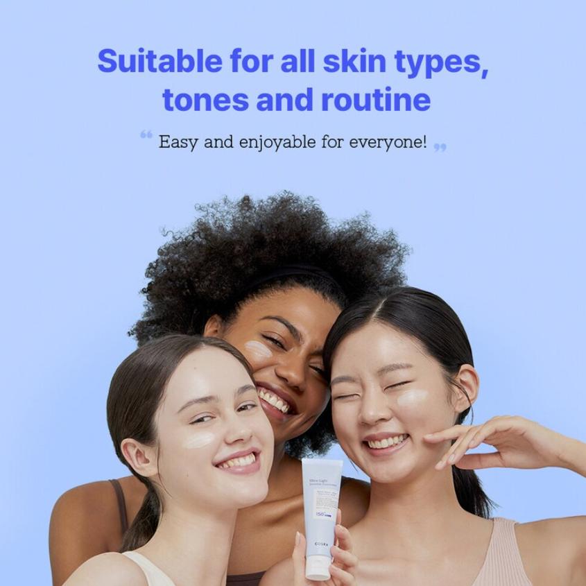 COSRX Cremă de protecție solară invizibilă ultra-ușoară SPF50+ PA++++ 50 ml