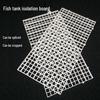 Aquarium Isolation and Bottom Filter Grid Plates (Black, White, Transparent)
