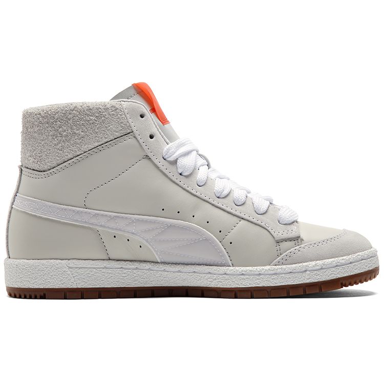 Puma Roaringwild X  Ralph Sampson 70 Mid Retro Casual Sneakers Unisex Sneakers Gray Orange 381786-01