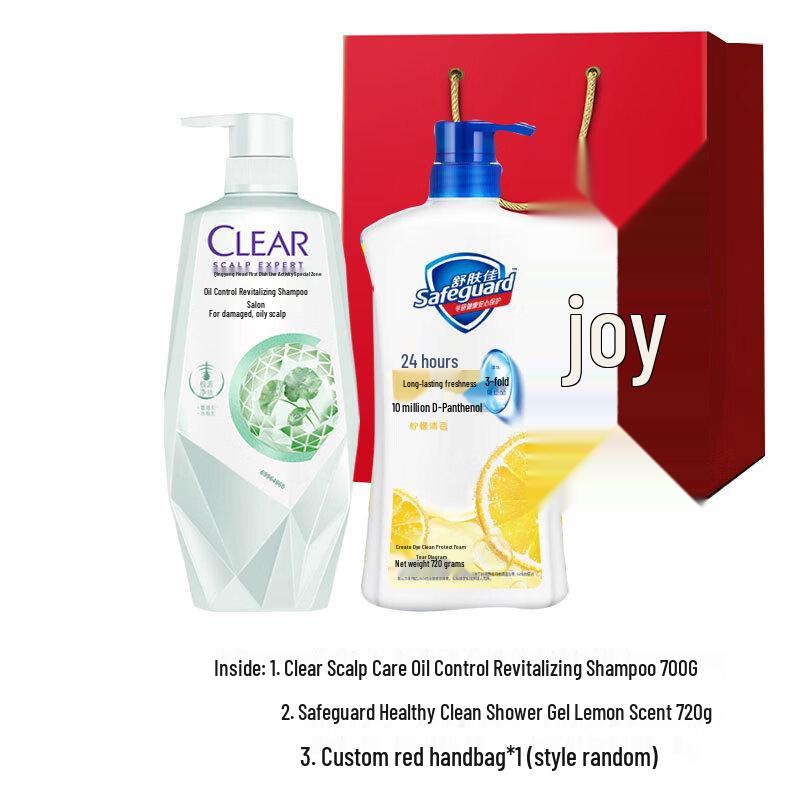 Clear Family Shampoo & Body Wash Set