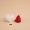 3D Strawberry Aromatherapy Candle Silicone Mold DIY Handmade Romantic Scented Candle & Plaster Craft Molds Valentine's Day Decor