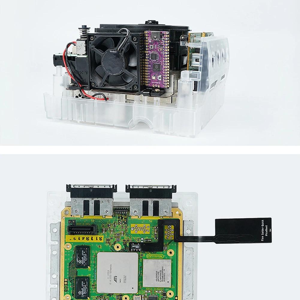 8ks Sada Raspberry Pi Pico Pro NGC Picoboot Modchip FPC Flex kabel s adaptérem SD2SP2 Čtečka SD karet pro Nintendo Gamecube