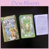 Baralho de Cartas de Tarot Com Instruções em Papel Para Entretenimento e Desenvolvimento Emocional