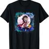 Dracula Boy Halloween Design Watercolor Spooky Art T-Shirt