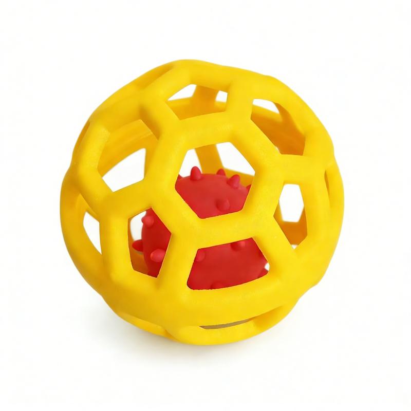 Tpr Hollow Out Training Ball Dog Play Toy Indestructible Pet Supplies Safe Dog Tough Toys Resistant Dogs Tooth Chew Puppy Toy