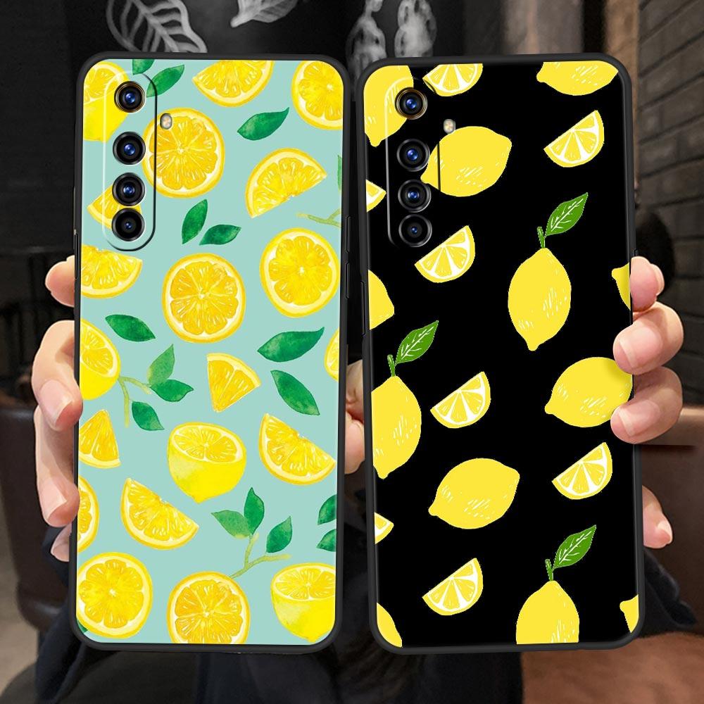 

Чехол для телефона Mediterranean Lemon для Realme GT Neo2 3, чехол для Realme 9 8 7 6 GT2 Pro Plus 5G 8i 9i C3 C21 C11 C25 C35 C21Y