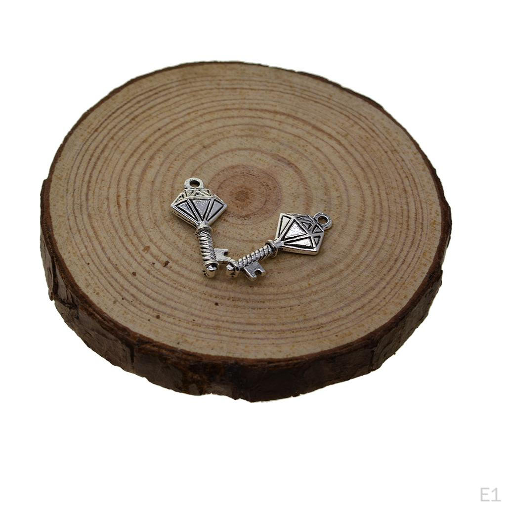 50 Letter Pendants Peace Heart Symbol Hanging Wallet Bracelet Ornaments