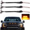3pcs/set Auto  Front  Grille LED  Lights For 2004-2019 Ford F150 F250 F350 Raptor