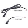 Open End Connector Type-C Female To 2 Pin Bare Wire Pigtail Wire Extension Power Cable for Replacement Repair DIY Cable