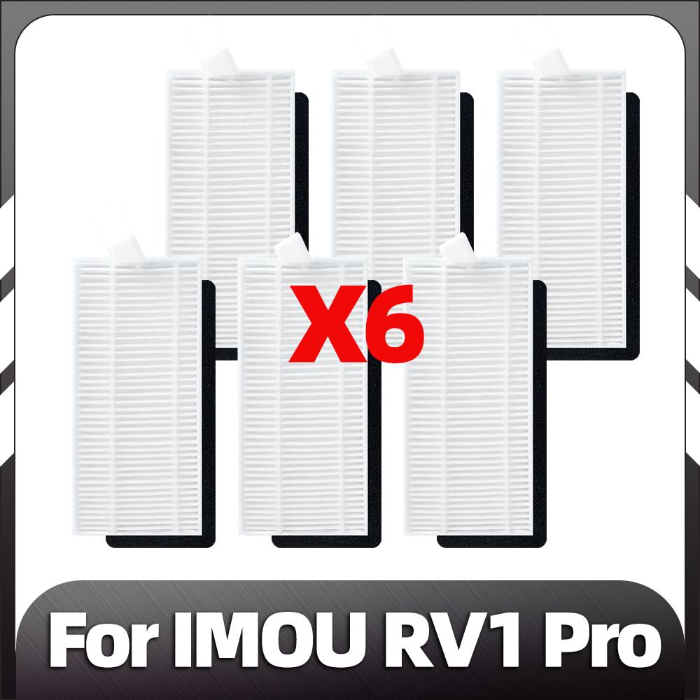 Compatible IMOU RV1 Pro Robot Vacuum Replacement Main Sided Brush HEPA Filter Mop Pad Dust Bags Spare Part Accessories