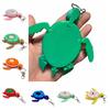 Mechanical Key Turtle Fidget Clickers Keychain Clickers Sensory Key Ring Toy  Kids Gifts