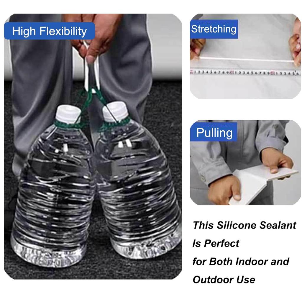 Silicone Sealant DH-9900 High Temperature Resistant for Bathroom Roof Wall Crack Waterproof Indoor Outdoor Permanent Sealant