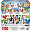 Spin &amp; Fun - Jeu d’équilibre - EDUCA - Teste l’agilité et l’équilibre - 2 à 4 joueurs - Dès 5 ans