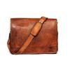 11" New Real Leather Vintage Laptop Messenger Handmade Bag Satchel Briefcase