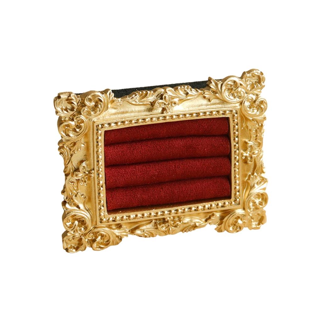 Schmuck-Displayständer Vintage Europäischer Bilderrahmen Ringaufbewahrung Schmuckgeschäft Display-Ornamente