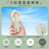 TENKUNOKOTORI Handheld Cute Mini Floral Fan Speed Instant 3 Hours of Use with 1 Hour 43cm Cord for Easy Carrying and Charging Fan, Design, Portable,
