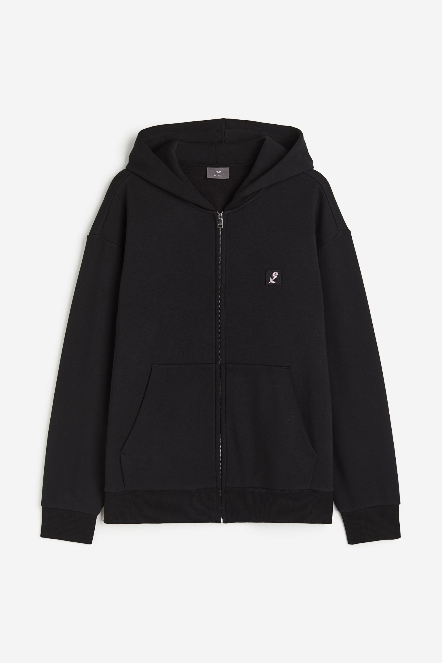 

Толстовка свободного кроя на молнии