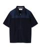 YOUNEEDGARMENTS Military Terry Harp Zip (Navy)