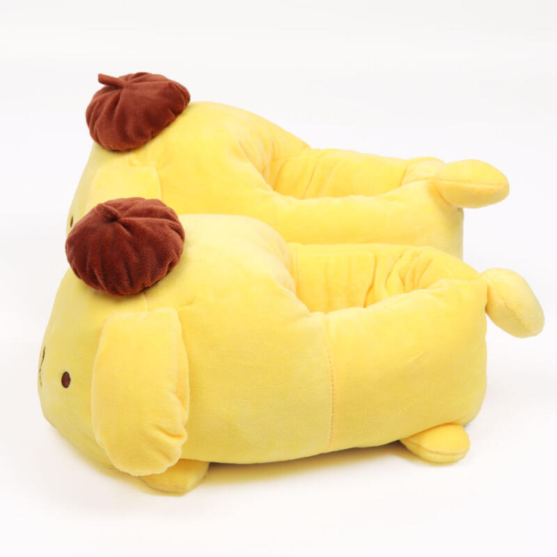 Пушистые домашние тапочки Pompompurin