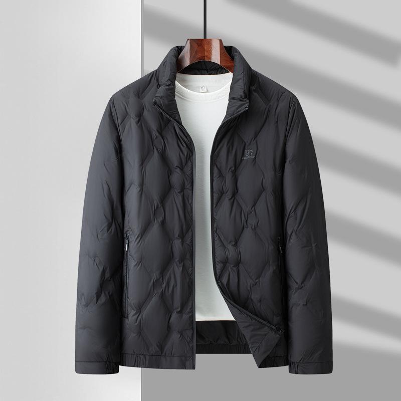 Winter New Men's Down Jacket Short Fashion Stand-up Collar Down Jacket Men's Warm, Cold-proof and Waterproof Down Jacket