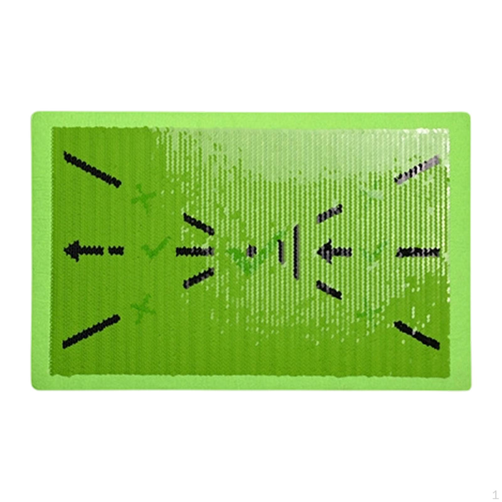 

Golf Hitting Mat for Swing Path , Indoor-outdoor Ball Impact Practice Pad, Training Black Wire