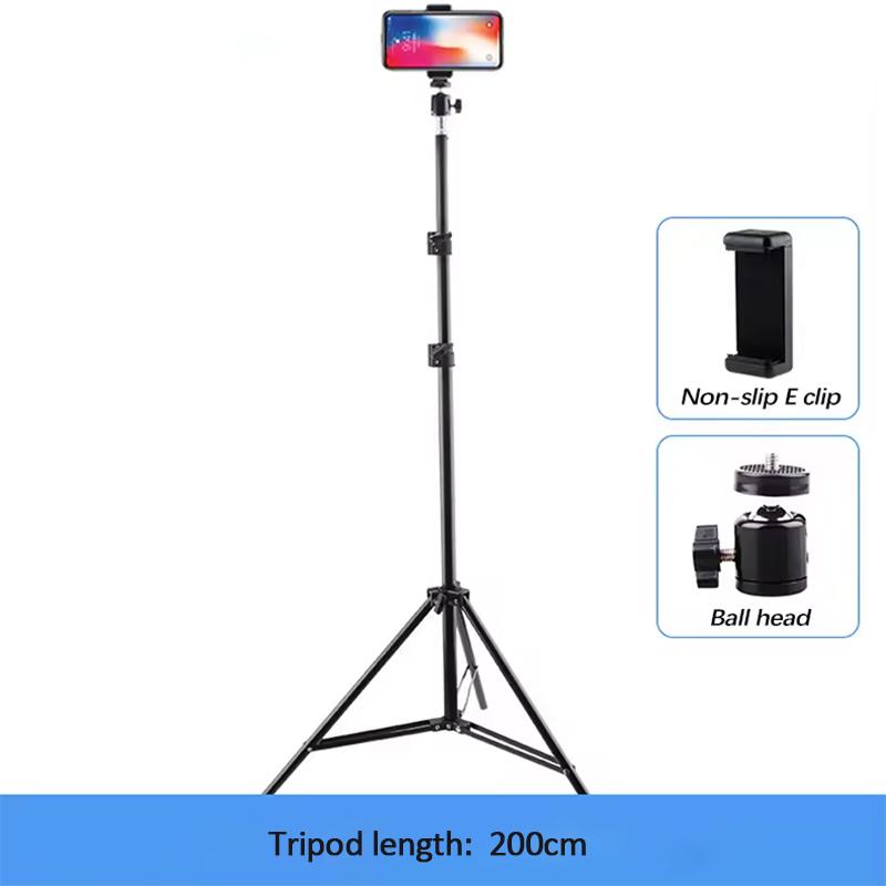 Multi Function Mobile Phone Selfie Stick Holder Can Work With bluetooth Photo Video Artifact Desktop Floor Tripod Clip on Phone tripod