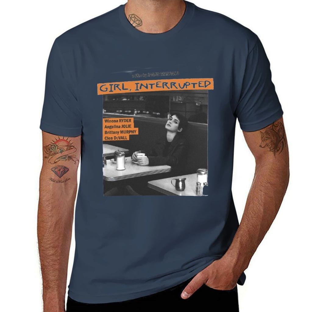 Girl Interrupted Alternative Movie Poster Tshirt Tough Fabric Work Tee