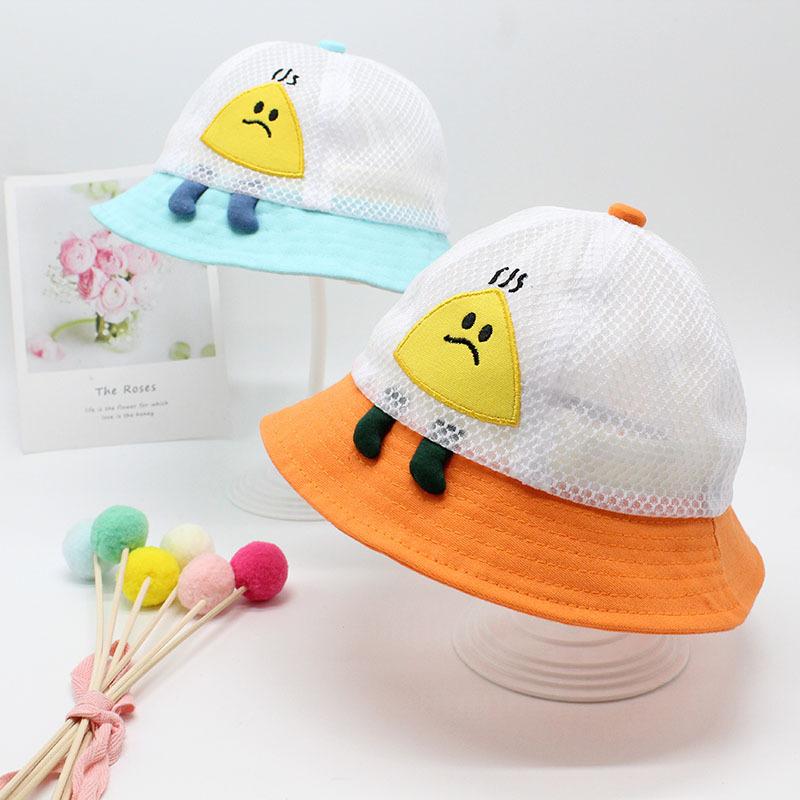 Children'S Hat Summer Cute Baby Hat Sunshade Sunscreen Hat Children'S Bucket Hat Tide