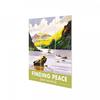 Railway Museum Finding Peace Lake District Micro Wood Print