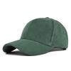Baseball School Old Vintage Suede Plain Color Solid Caps For Men Women Spring Autumn Street Snapback Hip Hop Urban Style Hat Adjustable Faux Fur