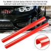 2Pcs Car Grill Bar V Brace Style Front Grille Trim Strips Cover Frame Stickers For BMW F30 F10 F20 F11 F31 F07 F32 F33 F34 F36