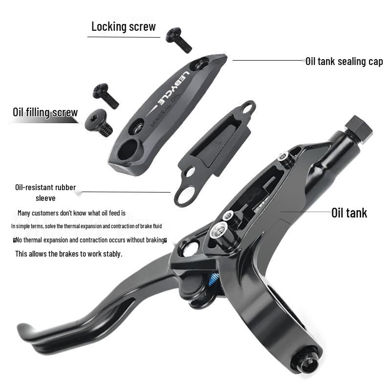 Set Frâne cu Disc Hidraulice pentru Bicicletă de Munte LEBYCLE