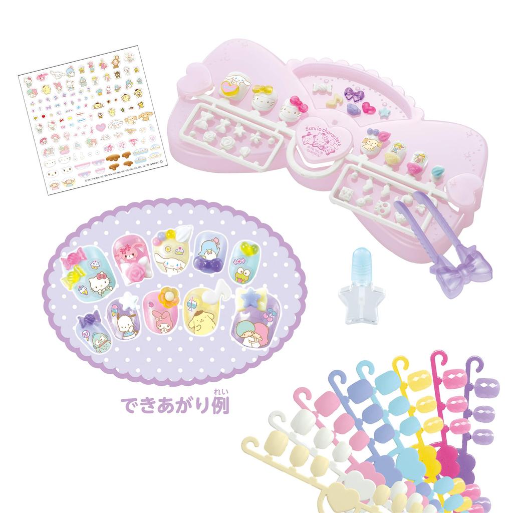 Aqua Nail [Sanrio Characters Aqua Nail Studio] AQ-N02 ST Mark Certified, Ages 6 and Up, Toy, Water, Making Toy, Cosmetics, Aqua Nail Studio, EPOCH