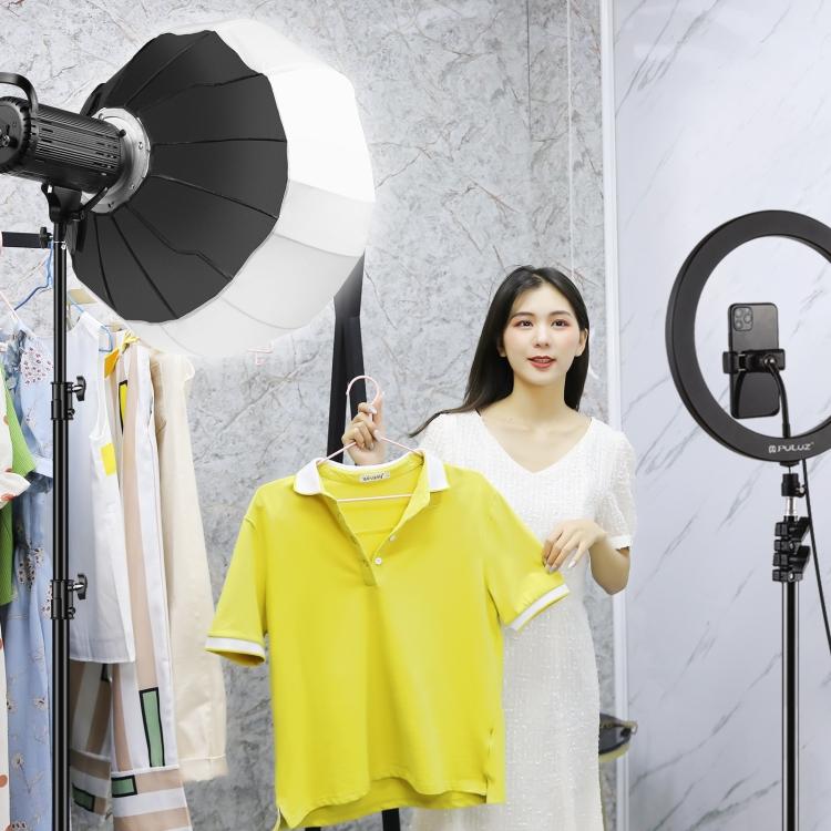 PULUZ 65cm Foldable Lantern Softbox SpeedLite Flash Light Foldable Diffuser
