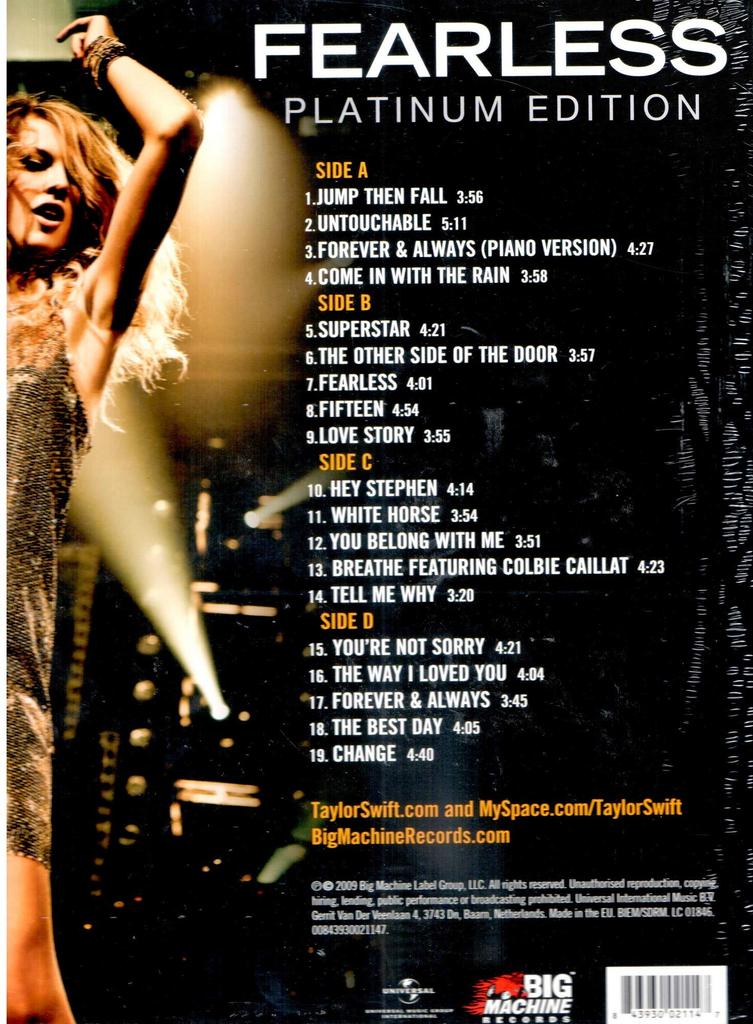 FEARLESS [12 inch Analog]