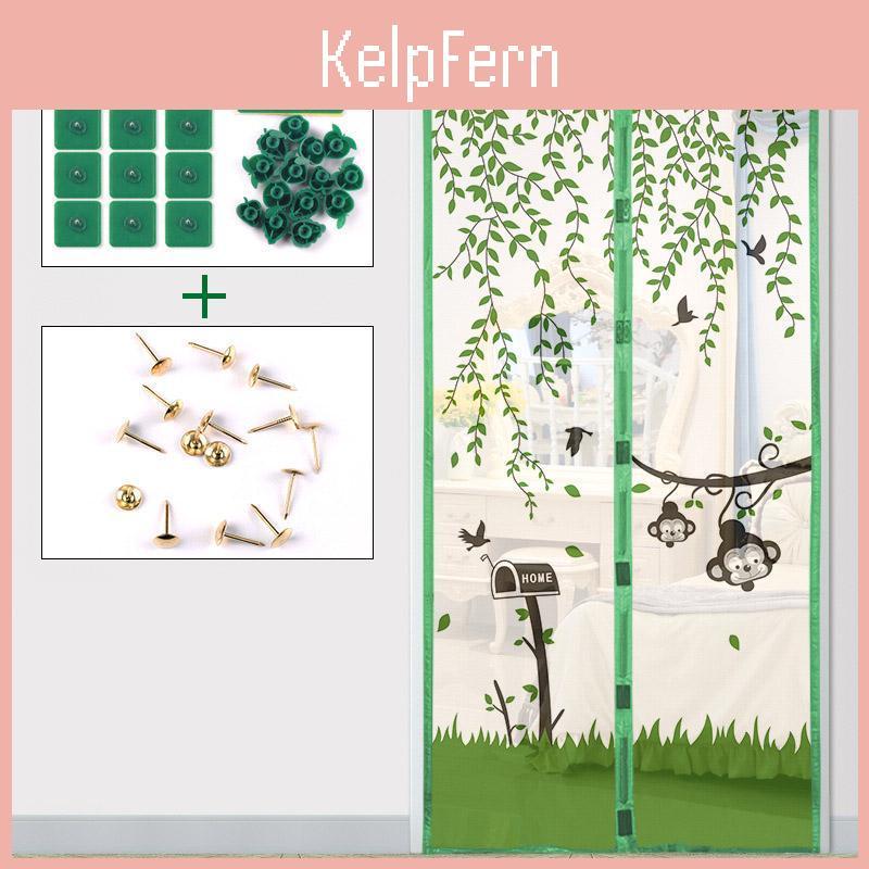 New Net Door Mosquito Magnetic Window Mesh Anti Insect Door Screen Handsfree Magnetic Curtain