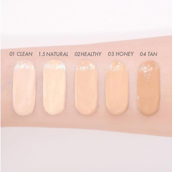 AMUSE Dew Jelly Master Cushion with Refill (4 Colors) SPF 38 PA+++ 15g*2EA